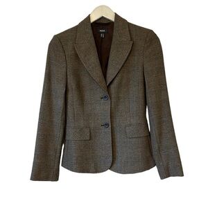 Mexx Plaid Blazer - Size 4